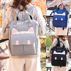 Large Capacity Mommy Diaper Bag Waterproof Travel Backpack