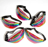 Gradient Sequined Shoulder Chest Bag