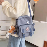 Waterproof Nylon Mini Backpack for Girls, Multifunctional and Foldable