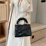 Small Women Bag Quilted Handbag Chain Shoulder Crossbody Bag