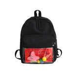 Clear Transparent Women Backpacks PVC School Backpack