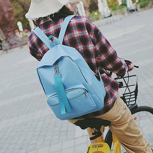 Nylon Mini Backpack for Teenage Girl Female Travel Women Shoulder Bag