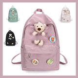 Waterproof Nylon Women Backpack for Travel