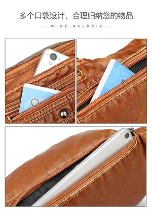 High-Quality Ladies Waist Bag Casual Travel Chest Leg Bag