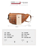 High-Quality Ladies Waist Bag Casual Travel Chest Leg Bag