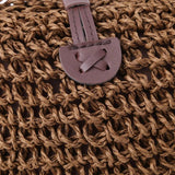 Straw Weave Tote Purse Lady Beach Hobo Bag