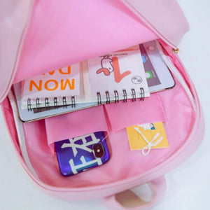 Clear Transparent Women Backpacks PVC Jelly Student Schoolbags for Teenage Girls