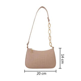 Dermatoglyph Texture Subaxillary Shoulder Bag