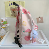 Waterproof Nylon Backpacks Women Large Capacity Harajuku Ulzzang Knapsack