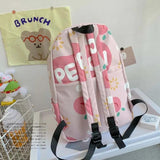 Waterproof Nylon Backpacks Women Large Capacity Harajuku Ulzzang Knapsack