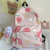 Waterproof Nylon Backpacks Women Large Capacity Harajuku Ulzzang Knapsack