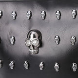 Women Skull Punk Goth Tassel Messenger Shoulder Bag Crossbody Handbag