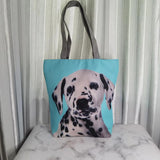 Dalmatian Printed Shoulder Bag Casual Travel Tote Handbag for Women
