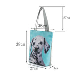 Dalmatian Printed Shoulder Bag Casual Travel Tote Handbag for Women