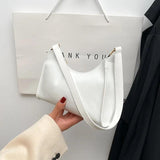 Women's Underarm Bag French Texture Hand-held Shoulder Bag