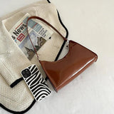 Women's Underarm Bag French Texture Hand-held Shoulder Bag