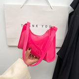 Women's Underarm Bag French Texture Hand-held Shoulder Bag