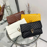 Embroidered Chain Messenger Crossbody Bag Small Bag Ladies Crossbody