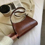 Famous Texture Underarm Handbag Female Shoulder Messenger Bag