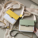 Women's Small Messenger Bag Handbag - Crossbody Shoulder Purse