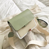 Women's Small Messenger Bag Handbag - Crossbody Shoulder Purse