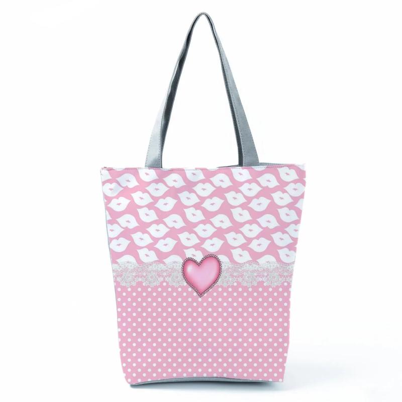 Chic Bow Knot Love Streamer Women's Tote Handbag