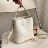 Casual Ladies Tote Female Bucket Women Shoulder Crossbody Messenger Bag