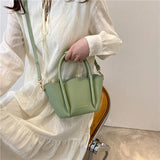 Small Bucket Bag Female Spring Crossbody Bag Casual Portable