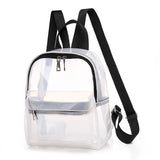Clear Mini Backpack for Girls Child Mochila