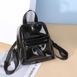Clear Mini Backpack for Girls Child Mochila