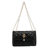 Women Chain Handbag PU Leather Crossbody Bag