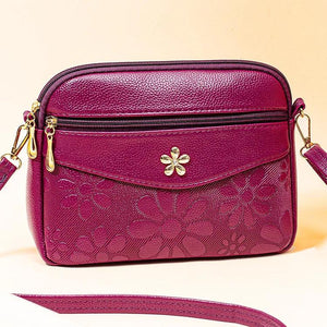 Multi-layer Shoulder Messenger Bag for Middle-aged Mother