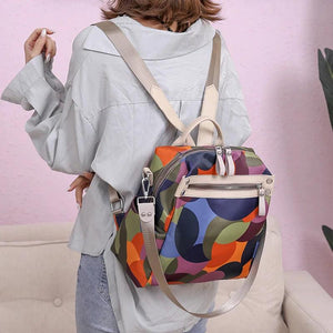 Women's Nylon Backpack School bag For Girl's Teenagers Casual Travel Bag