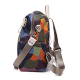 Women's Nylon Backpack School bag For Girl's Teenagers Casual Travel Bag