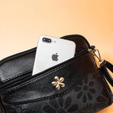 Multi-layer Shoulder Messenger Bag for Middle-aged Mother