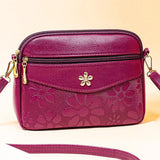 Multi-layer Shoulder Messenger Bag for Middle-aged Mother