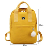 Women Backpack School Bag for Teenager Girls Vintage mochila escolar