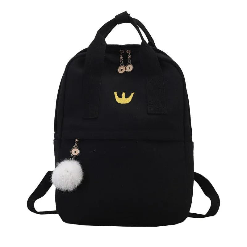 Women Backpack School Bag for Teenager Girls Vintage mochila escolar