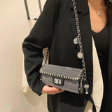 Rhinestones Evening Party Clutch Wedding Purses Handbag Women Shoulder Bag