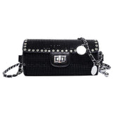 Rhinestones Evening Party Clutch Wedding Purses Handbag Women Shoulder Bag