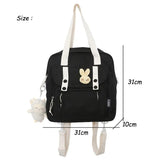 Small Woman Backpack Pretty Style Rucksack Women's Knapsack Travel Bagpacks