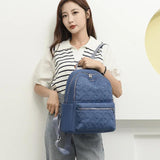 Waterproof Oxford Backpack Female Embroidered Rucksack Large Capacity
