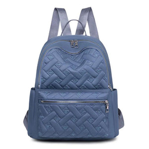 Waterproof Oxford Backpack Female Embroidered Rucksack Large Capacity