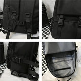 Waterproof Large Capacity School Backpack Anti-theft Travel Bag