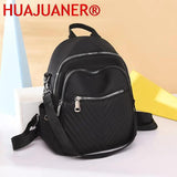 Small Travel Backpack Women Casual Daypack Durable Oxford Fabric