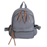 Student Canvas Backpack Lady Large Capacity Rucksack Multi-pocket Shoulder Bags