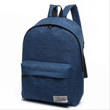 Canvas Men Women Backpacks School Bags Teenager Boy Girls Travel Laptop Mochila