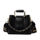 Women's One-Shoulder Handbag PU Leather Messenger Bag