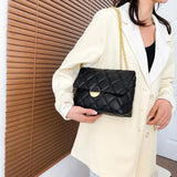 Plaid Quilted Women's Shoulder Bag Chain Crossbody Bag