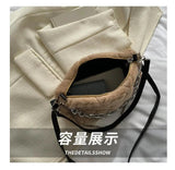 Women's Chain Crossbody Bag Flap Handbag